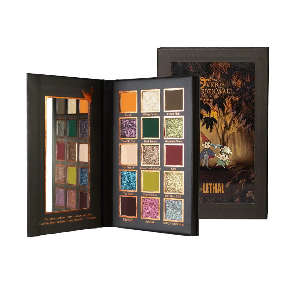 Lethal Cosmetics Over The Garden Wall - Tome of the Unknown Oogschaduw palette - Multicolours